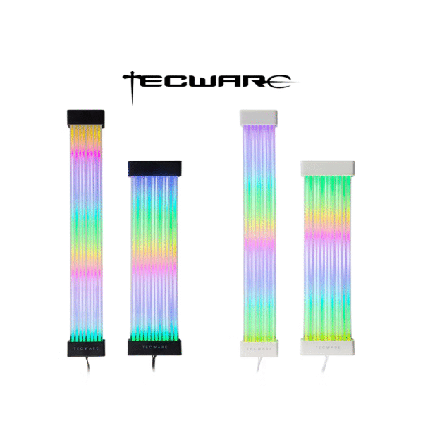 Tecware Flex ARGB Extension Cable Sleeves RGB Black | White
