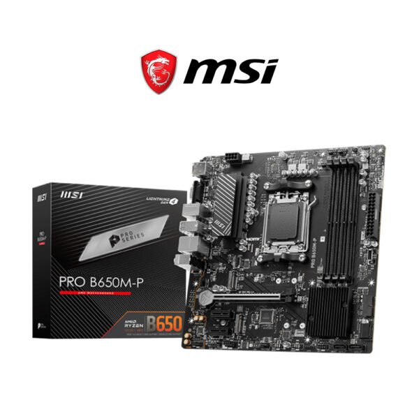 MSI PRO B650M-P MATX Motherboard AM5