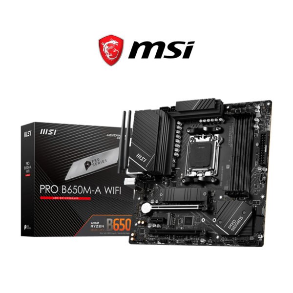 MSI PRO B650M-A WIFI MATX Motherboard AM5