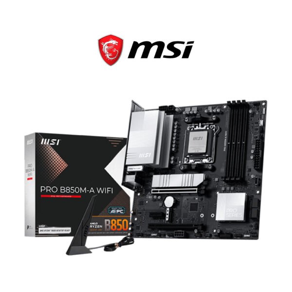 MSI PRO B850M-A WIFI MATX Motherboard AM5