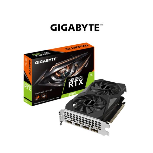 Gigabyte GeForce RTX 3050 WINDFORCE OC V2 6G Graphics Card