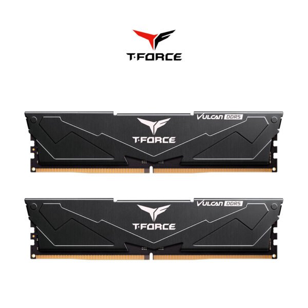 Teamgroup TForce Vulcan Black 16GB DDR5 2X8GB 6000Mhz CL38 RAM