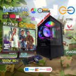 AMD Ryzen 7 5700G Desktop PC With 19″ Monitor PC Build