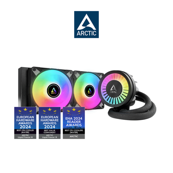 Arctic Liquid Freezer III 240 A-RGB AIO CPU Liquid Cooler (Black)