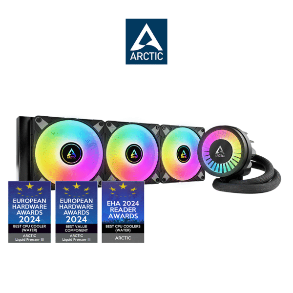Arctic Liquid Freezer III 360 ARGB BLACK AIO CPU Liquid Cooler