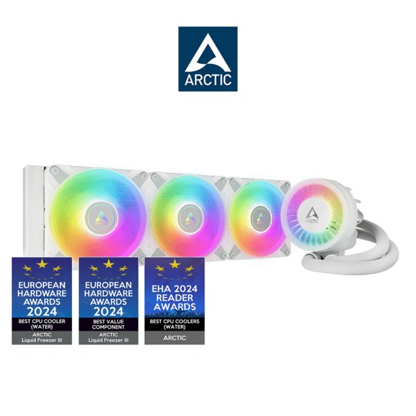 Arctic Liquid Freezer III 360 ARGB WHITE AIO CPU Liquid Cooler