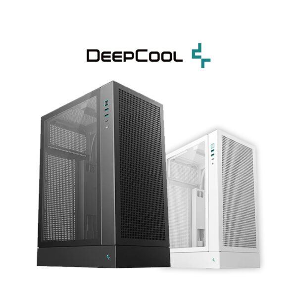 Deepcool CH170 PLUS MATX | ITX Case Black | White PC Chassis Desktop Case