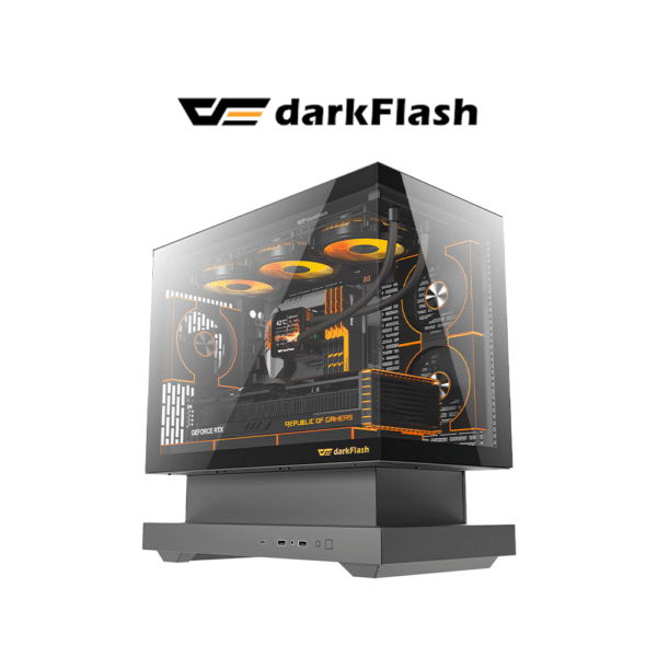 Darkflash Floatron F1 MATX Black PC Case