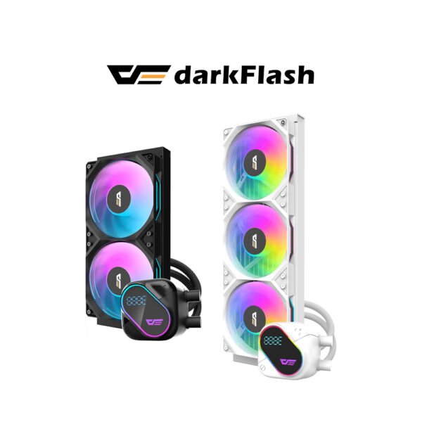 Darkflash Explore DO 240 | 360 AIO CPU Liquid Cooler RGB Black | White D0240 DO360