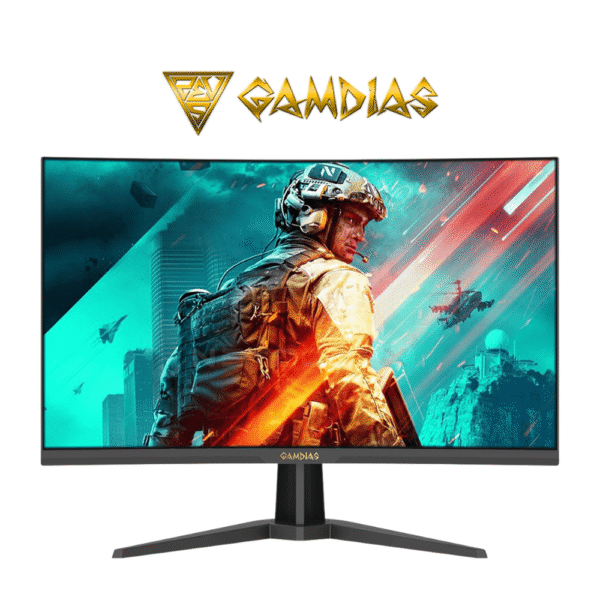 Gamdias Atlas Q32VC 31.5" Curved 2560 x 1440 QHD 165Hz 1ms VA Gaming Monitor