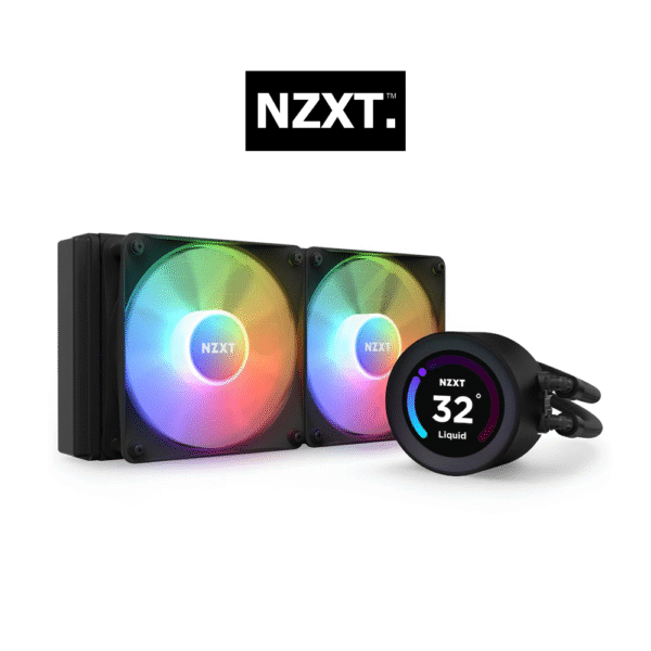 NZXT Kraken Elite 240 RGB 240mm w/ LCD AIO Liquid Cooler (Black)