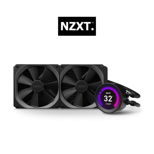 NZXT Kraken Z63 280mm w/ LCD AIO Liquid Cooler (Black)