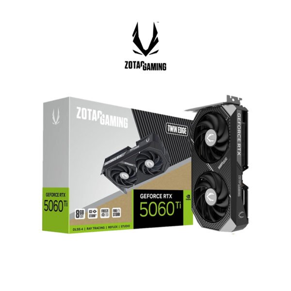 Zotac GeForce RTX 5060Ti 8GB | 16GB Twin Edge Black Graphics Card GPU