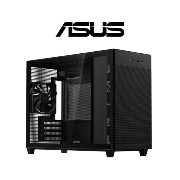ASUS Prime AP201 Tempered Glass Micro-ATX PC Case (Black)