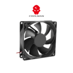 Coolman 120mm Non RGB Case Fan (Black)