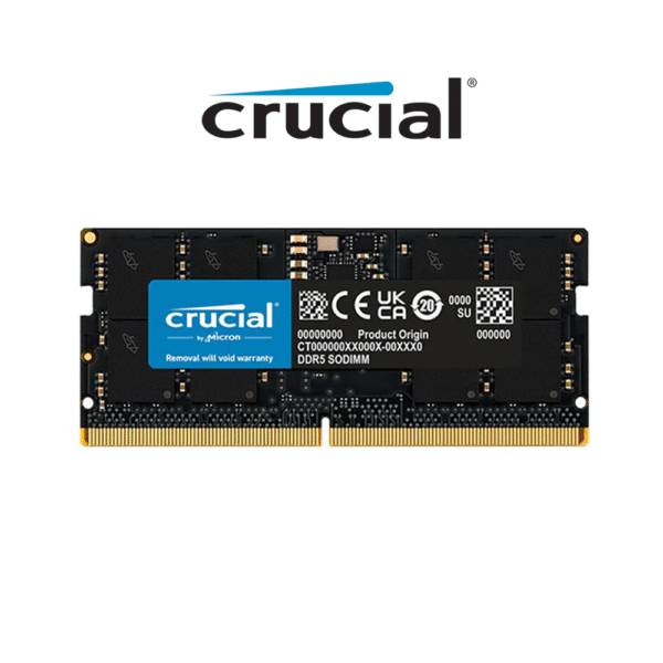 Crucial DDR5 16GB 5600MHz CL46 SODIMM RAM