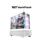 DarkFlash DS900 Air Panoramic Glass Side Panel ATX PC Case (White)
