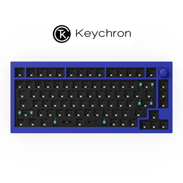 Keychron Q1 QMK Custom Mechanical Barebone Keyboard (Navy Blue)