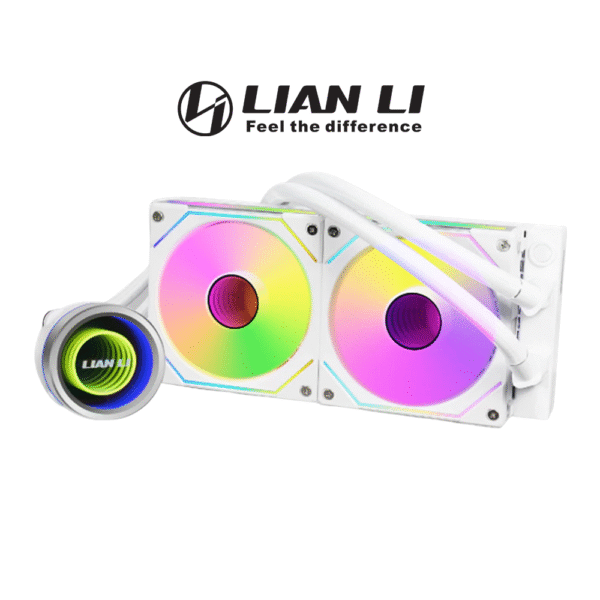 Lian Li Galahad II Trinity SL Infinity RGB 240MM AIO Liquid Cooler (White)