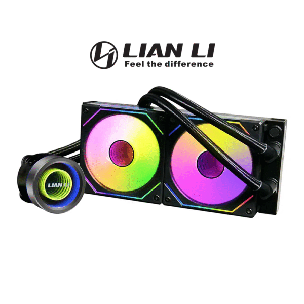 Lian Li Galahad II Trinity SL Infinity RGB 240MM AIO Liquid Cooler (Black)