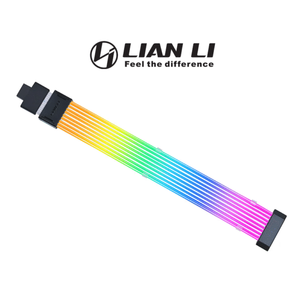 Lian Li Strimer Wireless 16-8 PIN RGB Extension Cable (Black)