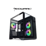 Tecware Arc M Curved TG MATX PC Case (Black)