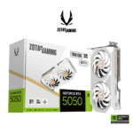 ZOTAC GAMING GeForce RTX 5050 8GB Twin Edge OC White Edition GPU Graphics Card