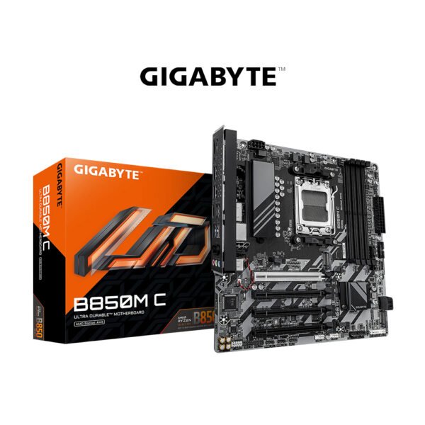 Gigabyte B850M C Ultra Durable AM5 Motherboard AMD