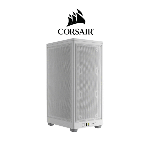 Corsair 2000D AIRFLOW Mini-ITX PC Case (White) - NO FANS