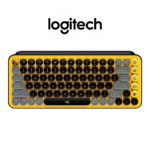 Logitech Pop Keys Wireless Mechanical Keyboard (Blast Yellow)