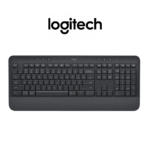 Logitech Signature K650 Wireless Keyboard with Palm-rest (Black)