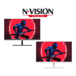 NVISION G2755 27" 144Hz 1080p IPS 1ms Gaming Monitor (Black, White)
