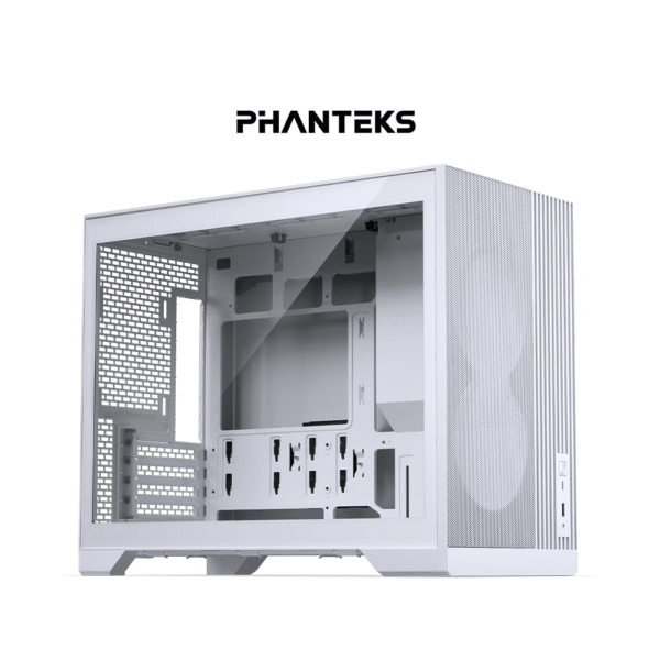 Phanteks XT M3 Tempered Glass Compact Micro ATX Gaming Chassis PC Case (White)
