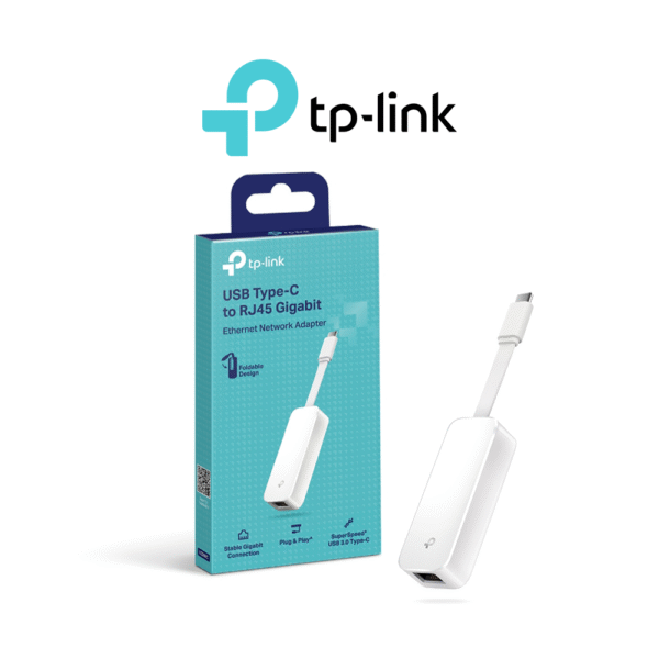 TP-Link UE300C USB Type-C to RJ45 Gigabit Ethernet Network Adapter TpLink