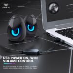 AULA Wind N-69 Gaming RGB 2.0 Speaker Desktop Stereo - Image 2