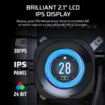 Corsair NAUTILUS 360 RS LCD Liquid CPU Cooler AIO Black - Image 3