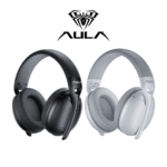 AULA Mountain S6 Wireless Gaming Headset (Black, White)
