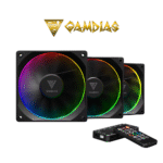 Gamdias Aeolus M3-1203R 3 in 1 ARGB Case Fans