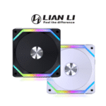 Lian Li Uni Fan SL120 V2 ARGB 3 in 1 | Single Case Fan (Black, White)