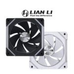 Lian Li Uni Fan SL120 V2 ARGB Reverse Blade Single Case Fan (Black, White)