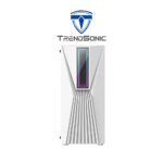 Frontier Trendsonic Vesta Tempered Glass Side ATX Gaming Case White - Image 2