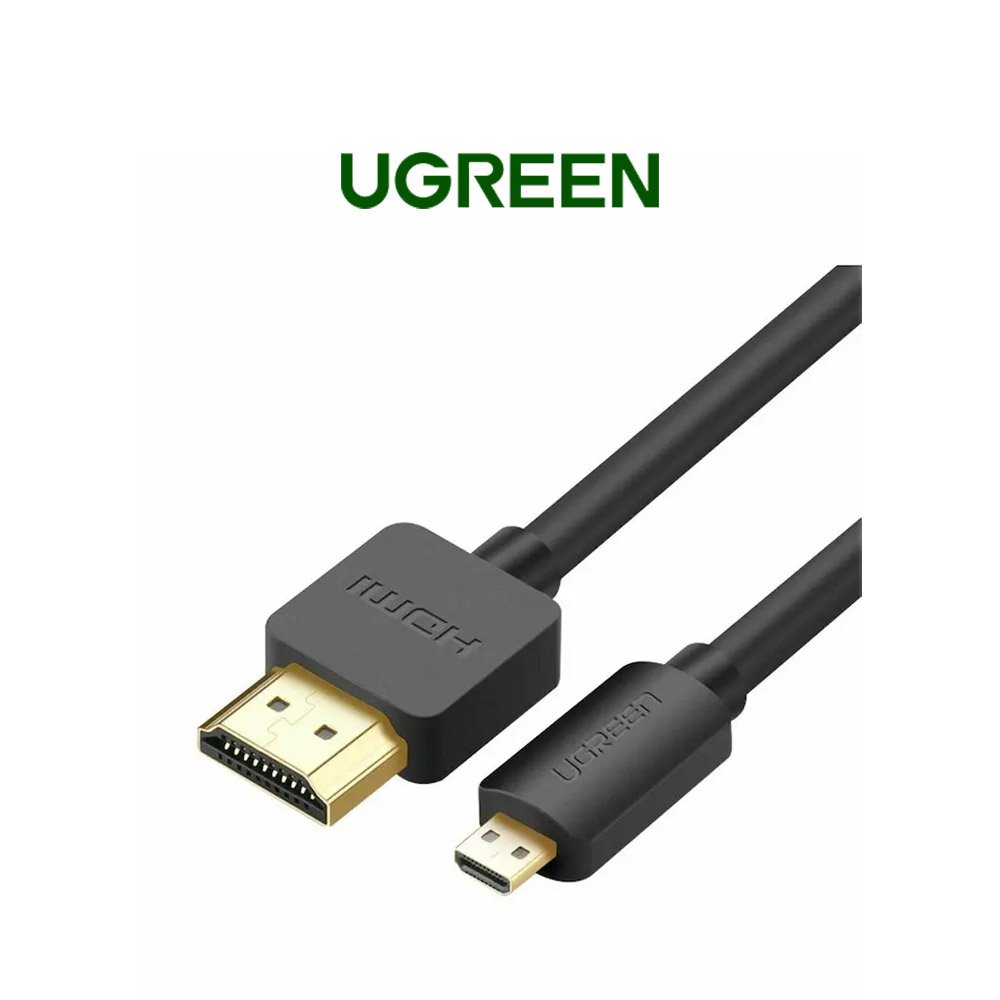 30102 UGREEN Micro HDMI to HDMI 1.5M | 2M | 3M Cable (30102/30103/30104) - Image 1