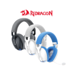 Redragon H878 Skuld Pro Wireless Gaming Headset (Black, Blue, White)