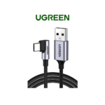 UGREEN Right Angle USB-A to USB-C Data Cable - 1M (Space Gray) (US284/50941)