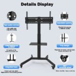 Inplay LMT 1 Bracket TV Stand Monitor Mount Movable Cart Rolling LMT1 - Image 2