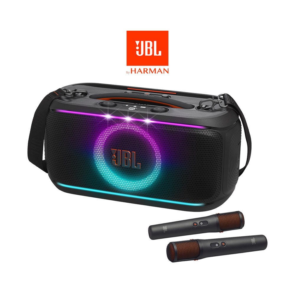 OTG2plus 1 JBL Partybox On-The-Go OTG 2 Plus Portable Party Speaker with 2 Wireless Microphone - Image 1