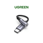 UGREEN Type C Male To 3.5mm Audio Adapter 10cm (Gray) (AV142/30632)
