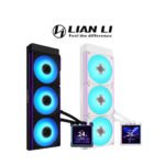 Lian li HydroShift II LCD S 360MM AIO Liquid Cooler Black | White